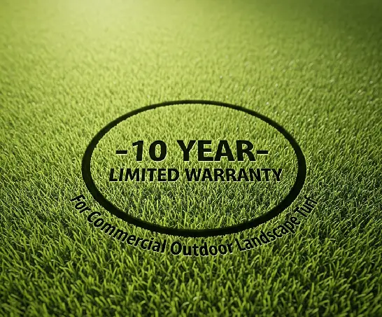 10-Year Commercial Outdoor Warranty