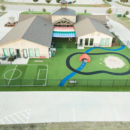 Commercial Property - Amenity Lawn Birdseye View-F ield, Dallas