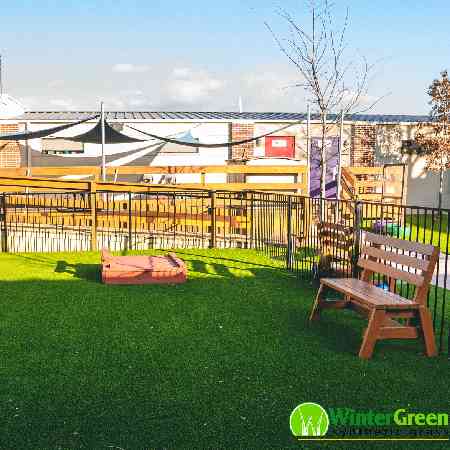 Commercial Property Amenity Lawn Storefront