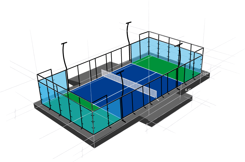 Padel Court Features